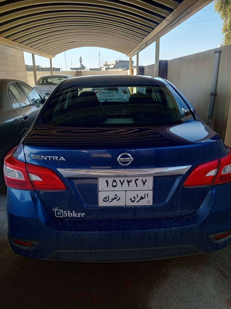 السلام عليكم
سياره للبيع نوع نيسان سنترا 
موديل 2019 سنويه نهاية هاي السنه تنتهي 
ضرر نص جاملغ خلفي من جهة قبغ بانزين 
گير ومحرك شرط السعر 106 ورقات وبيها مجال بسيط مكان السياره حمام العليل 
خابر وتدلل 
الاتصال على الرقم ***********
