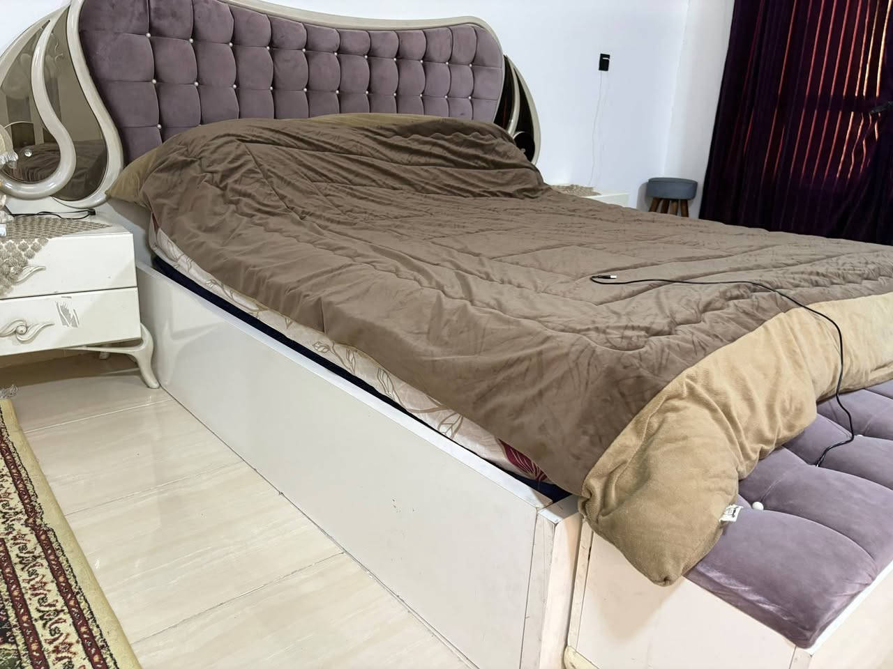 غرفه نوم ماركه أخلاص 6 قطع مع دوشك
نظيفه بدون عيب سعرها 400 الف 
العنوان أربيل فرمان بران


**إذا كنت صاحب هذا الإعلان وتريد حذفه لأي سبب، رجاءا أرسل رسالة إلى الدعم الفني**