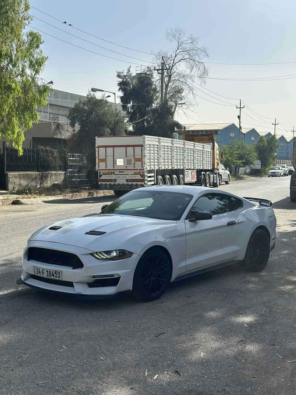 Ford mostang 2018 ecobust  
‎سبوغ 3 پارچە كلێری ئەمریكا بێ دەحم بێ ئێڕباگ 98 مایل ڕۆشتیە گێڕ و مەكینەی بە شەرت ، شوێن هەولێر
‎نرخ : 129وەرقە و مجال 
***********

السلام عليكم الاخوان ..
فورد موستنج 2018 ايكوبوست
‎وارد امريكي سيارة مواصفات احتيادي
‎ماشیە٩٨ مايل .. 
‎كير محرك بشرط مامفتوح .. 
‎سيارة مابي نواقص جاهززة من كلشي  .. 
‎بي ٣ قطع بس كلير بدون دواهل و ايرباك ماطاك ..
‎ سعر: ١٢٩ورةقةبهامجال
‎مكان سيارة اربيل 
*********** أربيل, العراق
