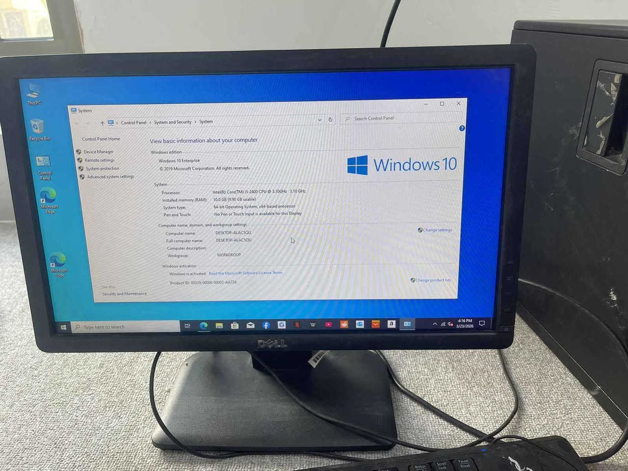 حاسوب کامل  مكمل بسعر رخيص يرهم يوتوب وبرامج ودراسات والالعاب خفيفية 
corei5
جیل 2
ram 10
hard 500 hdd
wi.fi
سعر 80 الف قفل
توصيل متوفر لكافة محافظات العراق كالار, السليمانية


**إذا كنت صاحب هذا الإعلان وتريد حذفه لأي سبب، رجاءا أرسل رسالة إلى الدعم الفني**