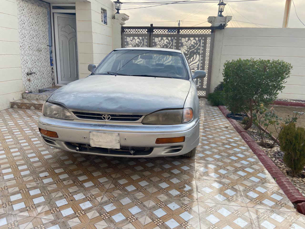 كامري 1996اصل يسرى
فحص بغداد بيها سنويه 

صدر جديد الامامي والصدر الخلفي نص عمر 

باور شغال  مشط جديد شادو 

السياره كهربائياتها  شغاله 

محرك كير شرط لاتنقيص ولا تبخير 

السعر 27 او بيها مجال حك الجيه 

للاستفسار  ***********
