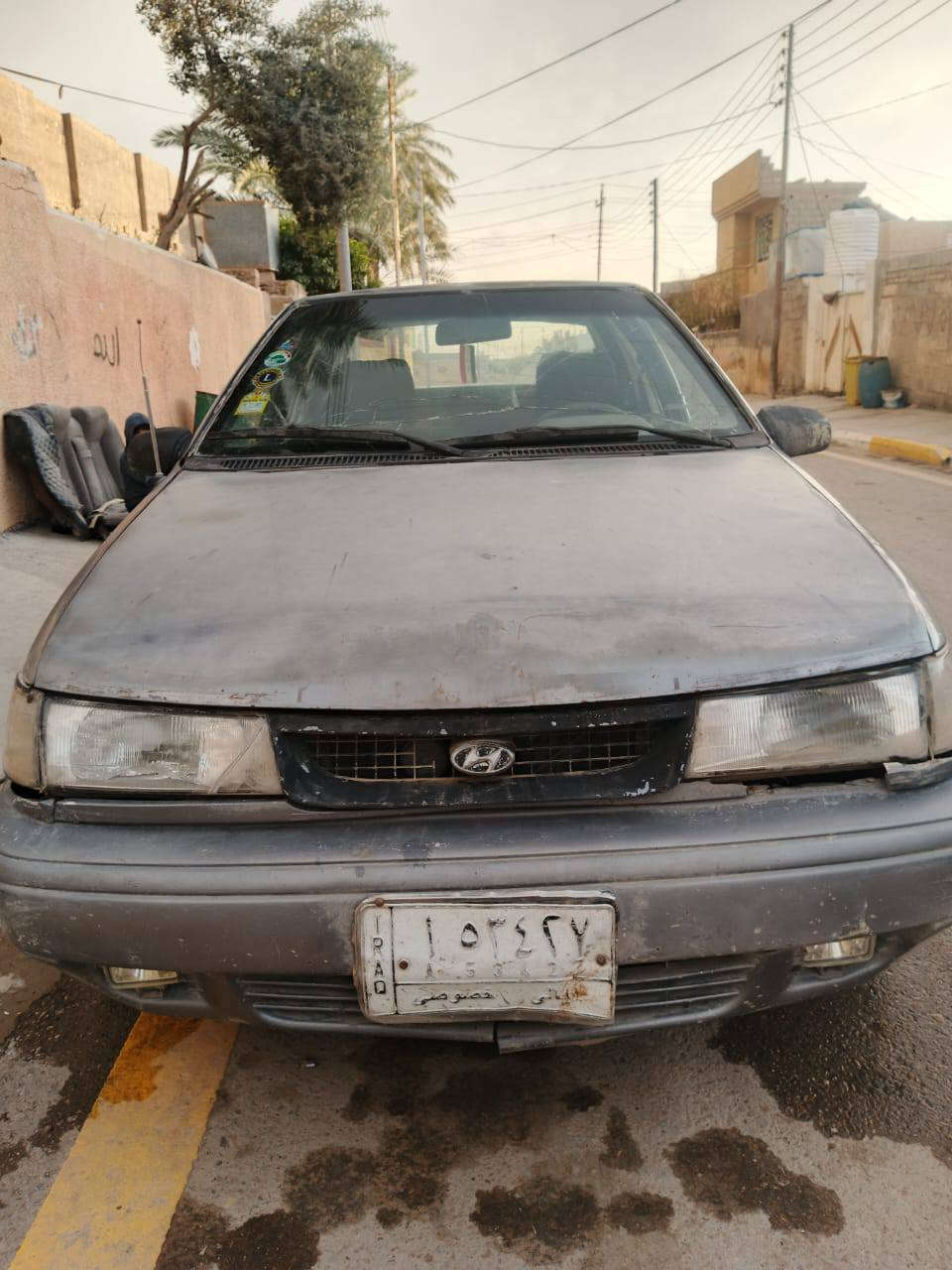 السلام عليكم هونداي اكسله موديل 93 مشروع وطني تحويل مباشر 
 كهربائيات كله شغاله 
تخم تأير جديد 
مكينه وكير خير من الله 
سعر 17 وبيه مجال 
مكاني ديالى ***********
