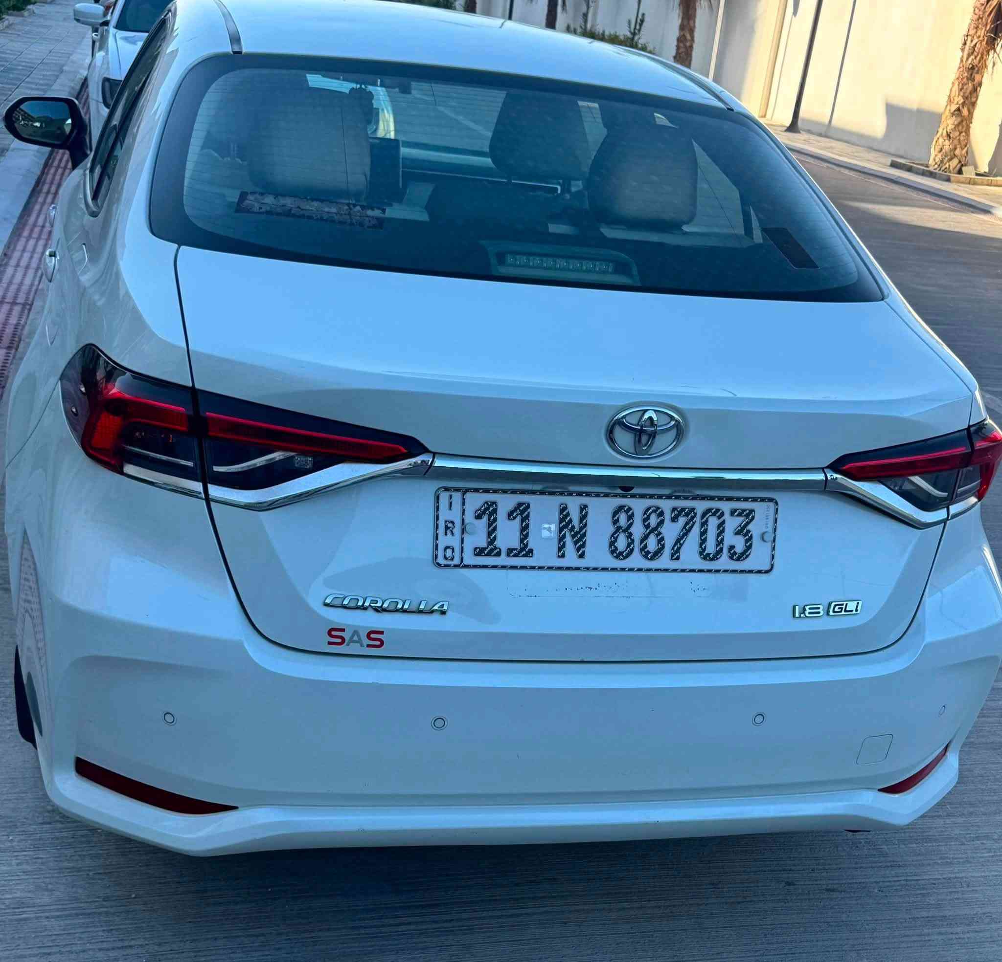 تويوتا كورلا 2019 SAS
خليجي ماشيه 109 الف كيلو
الرقم الجديد / تحويل ثاني يوم 

المواصفات   (محرك 1800 /كروس سرعة / اوتو  لايتات  / حاساسات خلفية وامامية /تبريد خلفي / كاميرا خلفية/ شاشة / نظام قيادة سبورت و عادي / تحكم ستيرن / مانع انزلاق / نظام ايكو صرف الوقود )
السيارة بيها حادث بسيط بالعراق موضح بالصور
 وحاليآ بحالة ممتازة  
السعر (((15700$))) و بيه مجال بسيط
مكان السيارة بغداد العامرية  
للاستفسار الاتصال على 
***********
