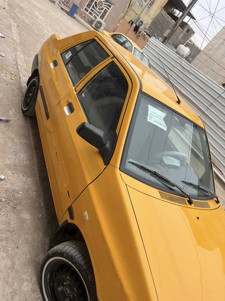 السلام عليكم 
سايبا 2018 
رقم قادسية انكليزي سنوية لل29 
السيارة مكفولة ما عدا البارد 
السيارة خطين غاز بانزين 
قنينة ام 60 لتر 
السيارة نظيفة بس بيها  نواقص 
سعر السيارة 45 وبيها مجال قليل 
مكاني الديوانية 

***********
