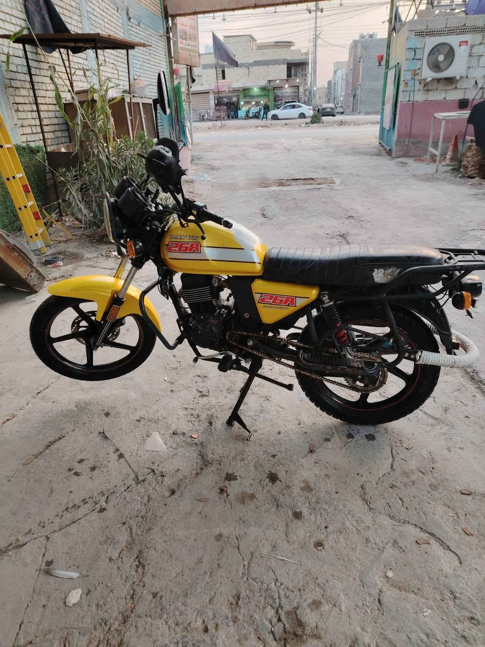 سلام عليكم
دراجة نفخ لون اصفر مديل 22 محرك 200 بيه بس شي واحد نقص العينه ب مكينه تكلفه مالته 70 / سعر 1500 وبيه مجال حك الجيه مكاني كربلاء البوبيات رقم تلفون/***********
وتساب أو تصال
