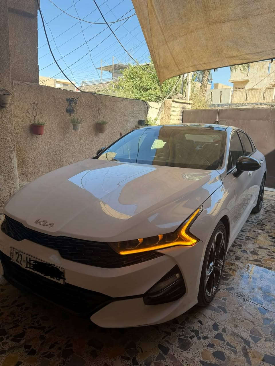 السلام عليكم K5 2023 جيتي لاين فول مواصفات رقم اربيل بأسمي  تحويل ثاني يوم ماشية 92 km. مكاني بغداد الدورة عارضهة 175 وبيهة مجال.  ***********
