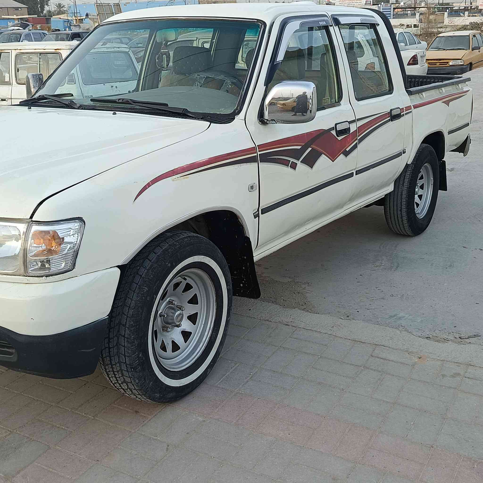 السلام عليكم سياره دير مديل 2007 مكفوله من الحادث و الضربه بخاخ 2007 تخم تايرات كهرباىيات شغاله محرك كير حداديه الرقم بابل السعر 44 وبيها مجال العنوان السماوه الرقم الهاتف ***********
