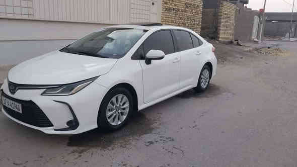 كورلا خليجي موديل 22 بنزين* رقم مثنى مكفولة فول مواصفات بصمه فتحه سقف تبريد قطعتين تحكم  كامره دواره لد نهاري حساسات امامي وخلفي تخم تاير ويل كروم اشاير بلمري حداديه تبريد شرط 
سعر 142 وبيه مجال لطيبين 
***********
