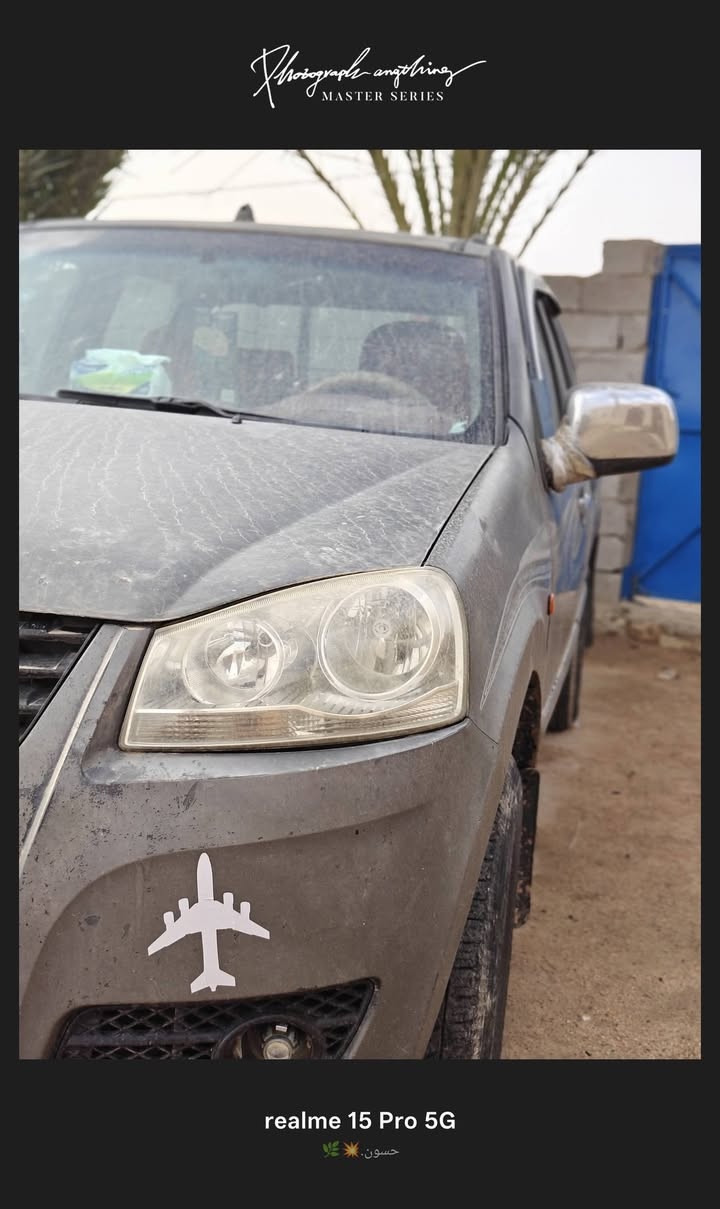 كريت ويل 2013
محرك كير حداديه شاصي كفاله 
مكفوله كفاله من الضربه 
بيه صبغ جوه البيبان فقط والباقي كفاله 
رقم ذي قار انكليزي رسمي مداور ثاني يوم 
سنويه 2030 #السعر_65_بيها_مجال 
*********** مكان الرميثه الهلال
