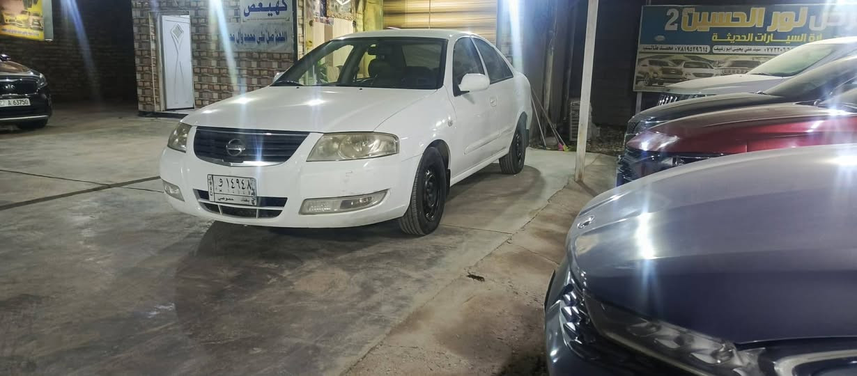 نيسان صني موديل 2013 مكفولة كفاله عامه نظيفه جدا السياره ماشيه 180 الف فقط رقم بغداد تحويل مباشر سعرها 105 وبيها مجال بسيط مكانها ذي قار الرفاعي للاستفسار عالرقم ***********
