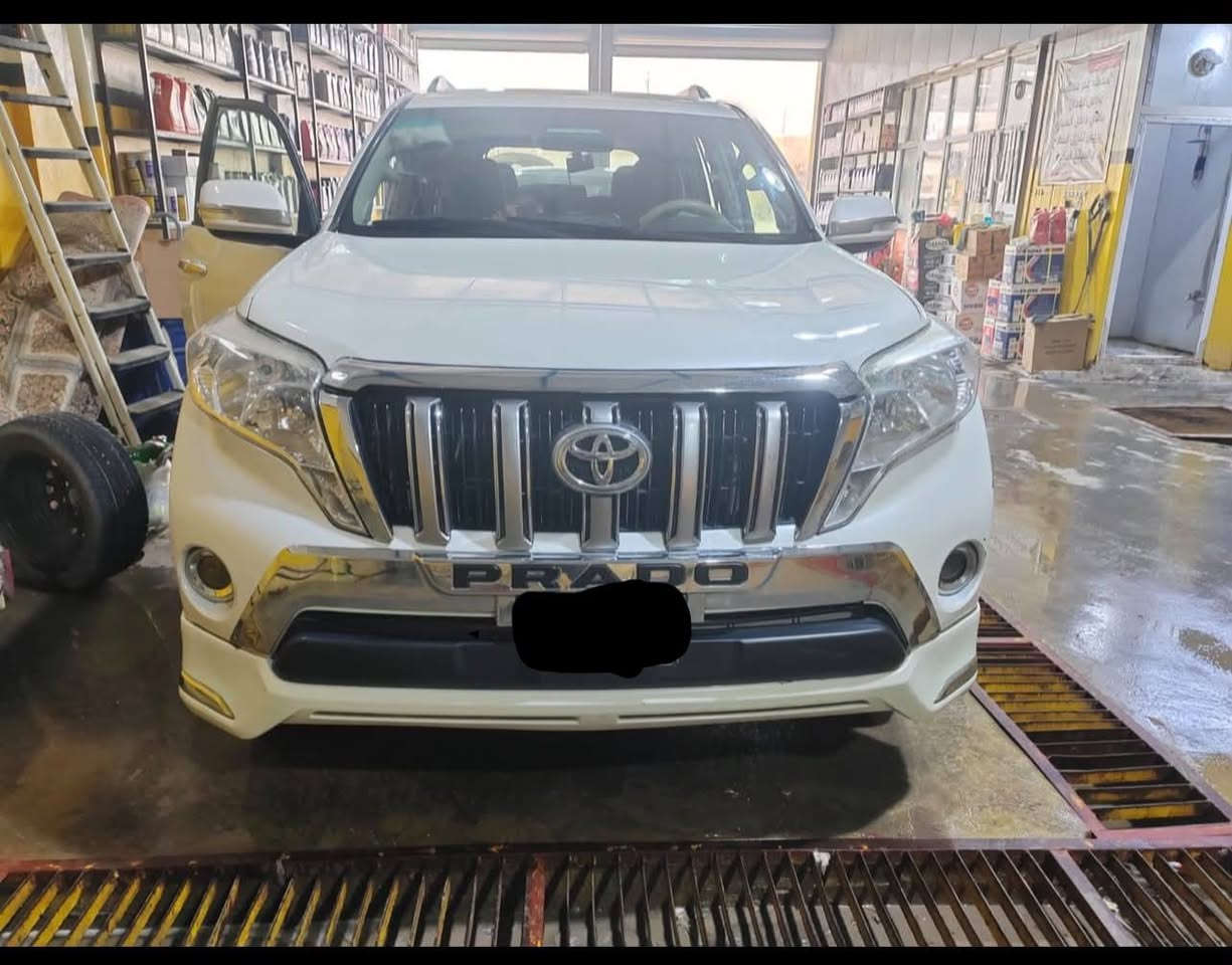 السلام عليكم برادو موديل ٢٠١١رقم بغداد محدث ٢٠١٧ ٧راكب تبريد ٣قطع مكينة كير حدادية تبريد كفالة مكينة ٤سلندر السيارة كفالة عدا باب الجنطة بيهة شبر صبغ المكان نجف ***********
