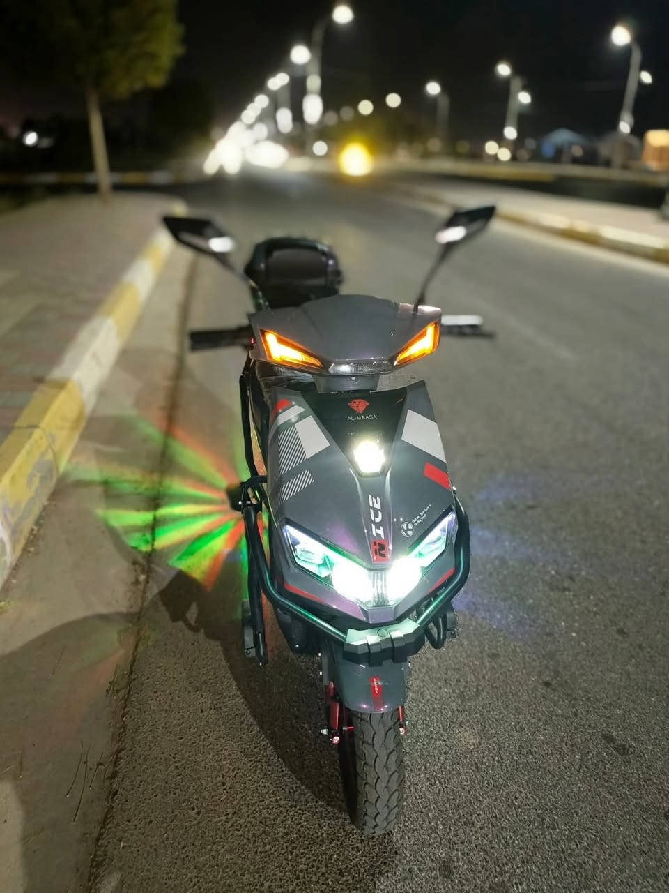 سلام عليكم بايسكل شحن للبيع بايسكل نصافه فول سرعه 99 بطاريات كلهن. يقرأ 12  ...العدد 6 بطاريات بايسكل صار سبوعين من شديته نوعيه الماسه سعر ٨٠٠وبي مجال قليل هذا رقي الي يحب يتصل على الرقم *********** هذا رقمي  بي واتساب
