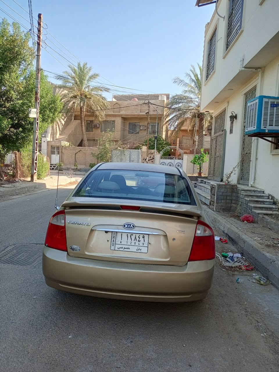 سيراتو موديل 2005 خليجي مصبوغه حزام اثر جراد 
بدون ضربه مكينه 2000 سيارة نظيفه وجاهزة سنويه
جديده مكاني كربلاء السعر 60 بيها مجال قليل ***********
