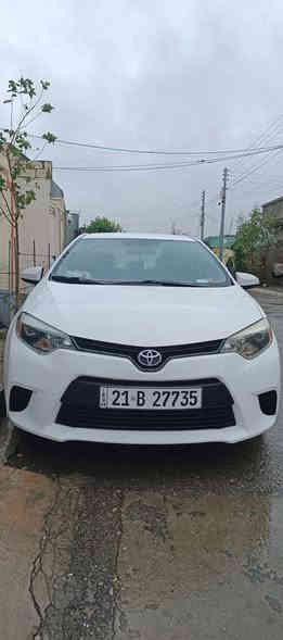 توێتا کڕۆلا مۆدیل2014 مواسەفات ئامریکی LE سوکان ڤۆلێوم تەعدید سوڕعە کوشن جلد بێ مەسرام سەناوی 24/4/2026 بەسەر ئاچێ گێڕومەکێنە بەشەرت سێ پەرچەی تیەیە بێنەو گرتن سۆنارم دەناوە کارتی بەنزینی هەیە شوێن چەمچەماڵ سعر133ماجەلێکی کەم ڕەقەم تەلەفون ***********
