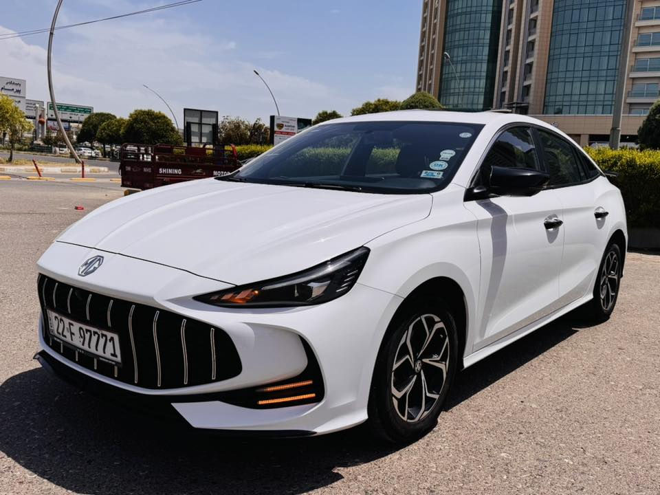 ئێم جی  MG GT 2025 Sport.كامل جوانكارى
تەنها.25.هەزار رۆشتووە. سعر.116$🔥🔥
فول مواصفات.بەصمة.سلاید.برێك کارەبایی.
شاشەو كاميرا.ئاوێنە شەفت. کوشین جلد.
لايت زينۆن.شاشە بیلادی ئەکتیڤ.بی.مكان : أربيل.   
  ☎️. موبایل .***********
