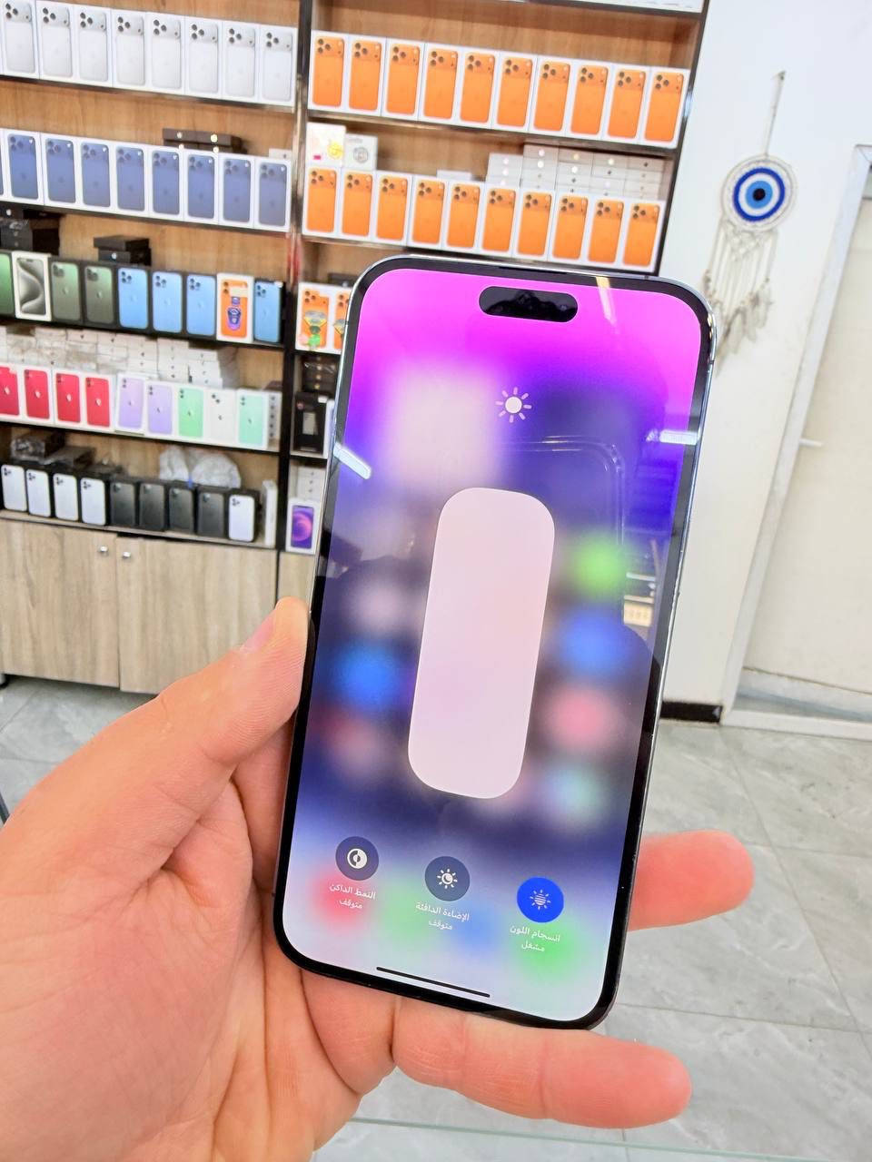 ✅✅اقوى سعر بلعراق✅✅
ايفون 14 برو ماكس ذاكره 256 بطاريه 85 يعني جديد نضافه ميه بل ميه خيال مال زلغ مابي كامل ملحقاته وتر بروف فحص حاسبه كله نورمال يعني ممبدل بي شي شرط تفحص بالوكاله ايسم نموذج M الأصلي ✌️
لون مميز (ومتوفر اقساط على مصرف الرافدين )تاخذه ضمان 5 ايام اي مشكله او عطل من المركز 
السعر 725 الف 🔥🔥🔥
العنوان بغداد البياع شارع 20 مقابيل علي العناب او الشيف السوري مركز الهاتف لاصلي 
📞📞***********
📞📞***********
