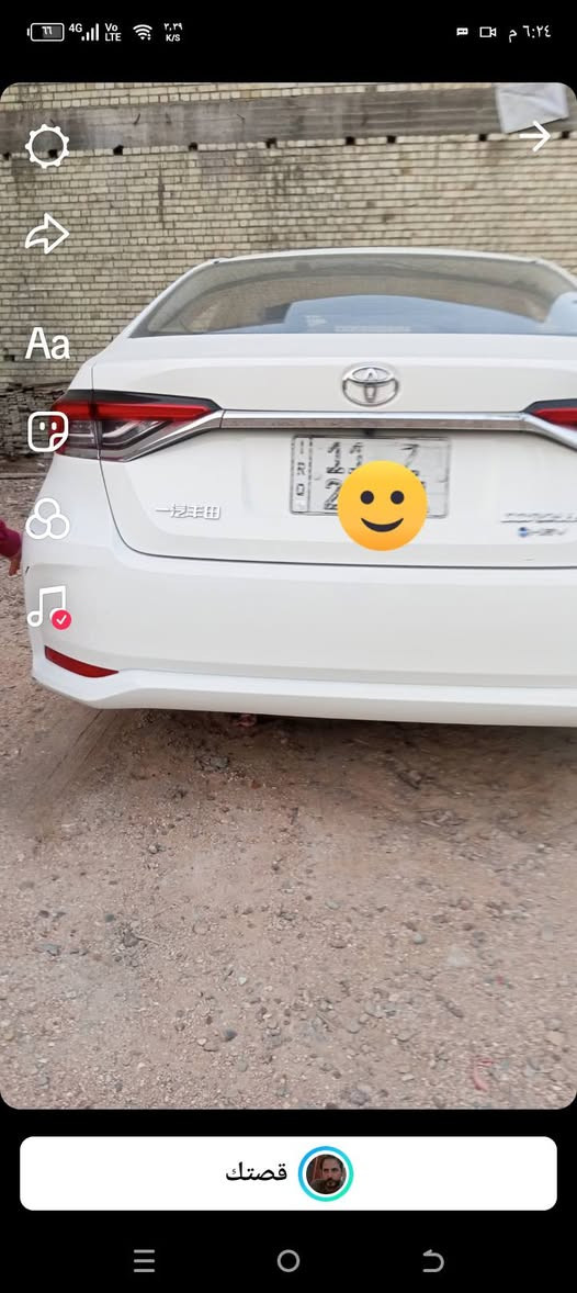 سياره للبيع كورلا موديل 2025مكان كماليه.سعر.145رقم هاتف ***********
