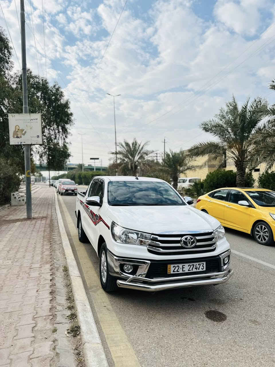 بيكم هايلوكس فول مواصفات واحد ع واحد 
كفالـه عامـه رقم أربيل ماشيـه ٣٩ الف 
مكان السياره ميسان العماره للأستفسار ***********
