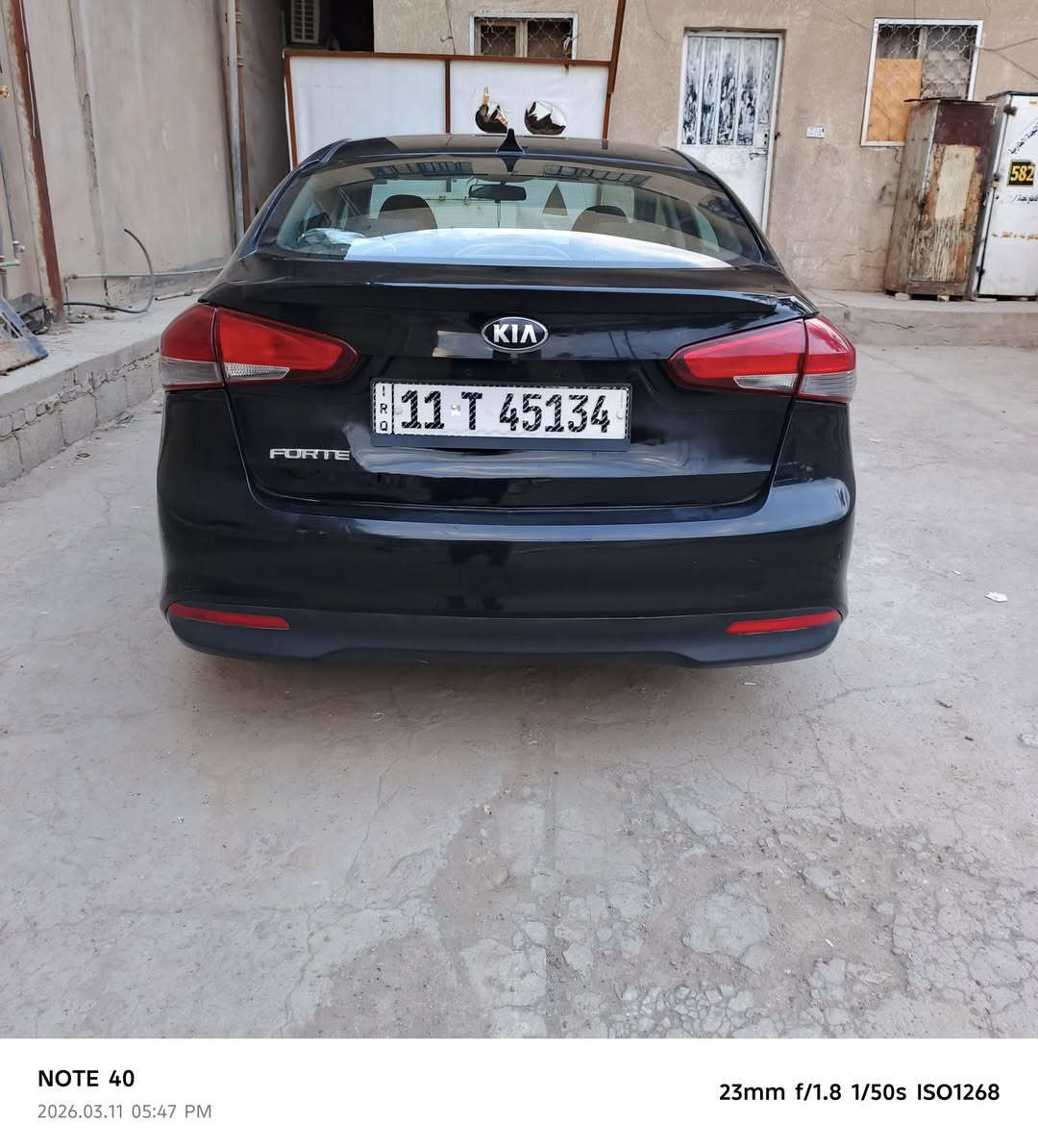 سلام عليكم للبيع سيارة كيه فورتي ١٨وارد أمريكي تخم تاير جديد ويل كب تحكمات استيرن  مكينه الفين دوش المرغوب تدفئة تبريد السعر المطلوب ١٠٨وبيها مجال بسيط للشراي 
هاتف. ***********
