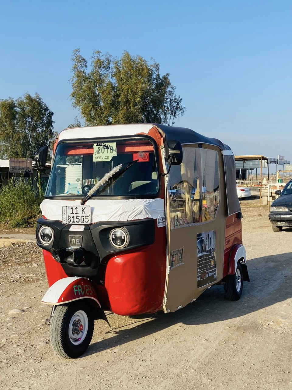 سلام عليكم تكتك 2018شهر 12 يوم 30 مرقم بغداد بسمي مشروع وطني تحويل ثاني يوم تكتك كامله اي نقص مابيها كهربائيات كير مكينه كامله من كلشي كبل لشارع بيها فقط فقط خياسات • بـَسيطـهۂ مكاني ديالى بعقوبه سعر 5600 وبيها مجال للاستفسار ***********
