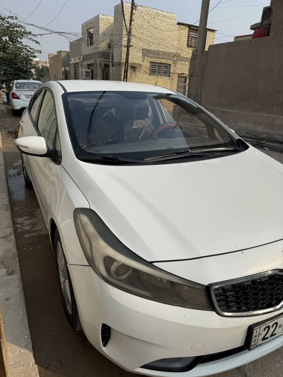 السلام عليكم 
كيا سيراتو 2017 خليجي
محرك 1600 
بيها الباب الأمامي تبديل والباب الخلفي كارت قليل كما موضح بالصور
السعر 128
*********** 
المكان النجف حي الوفاء
