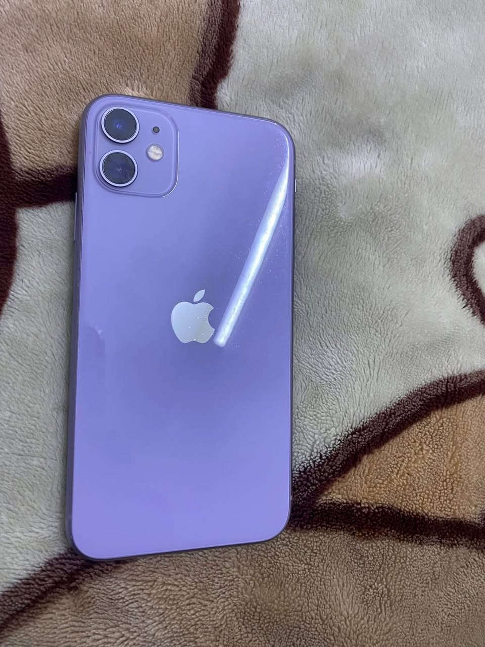 سلام عليكم
ايفون ١١عادي ذاكره١٢٨ بطاريه ٧٧ جهاز مكفول ماابدل بي شي وعلى ايدي ومعتني بي كلش 
مكاني الديوانيه 
رقم تلفوني ***********
السعر ٢٦٠ وبي مجال
