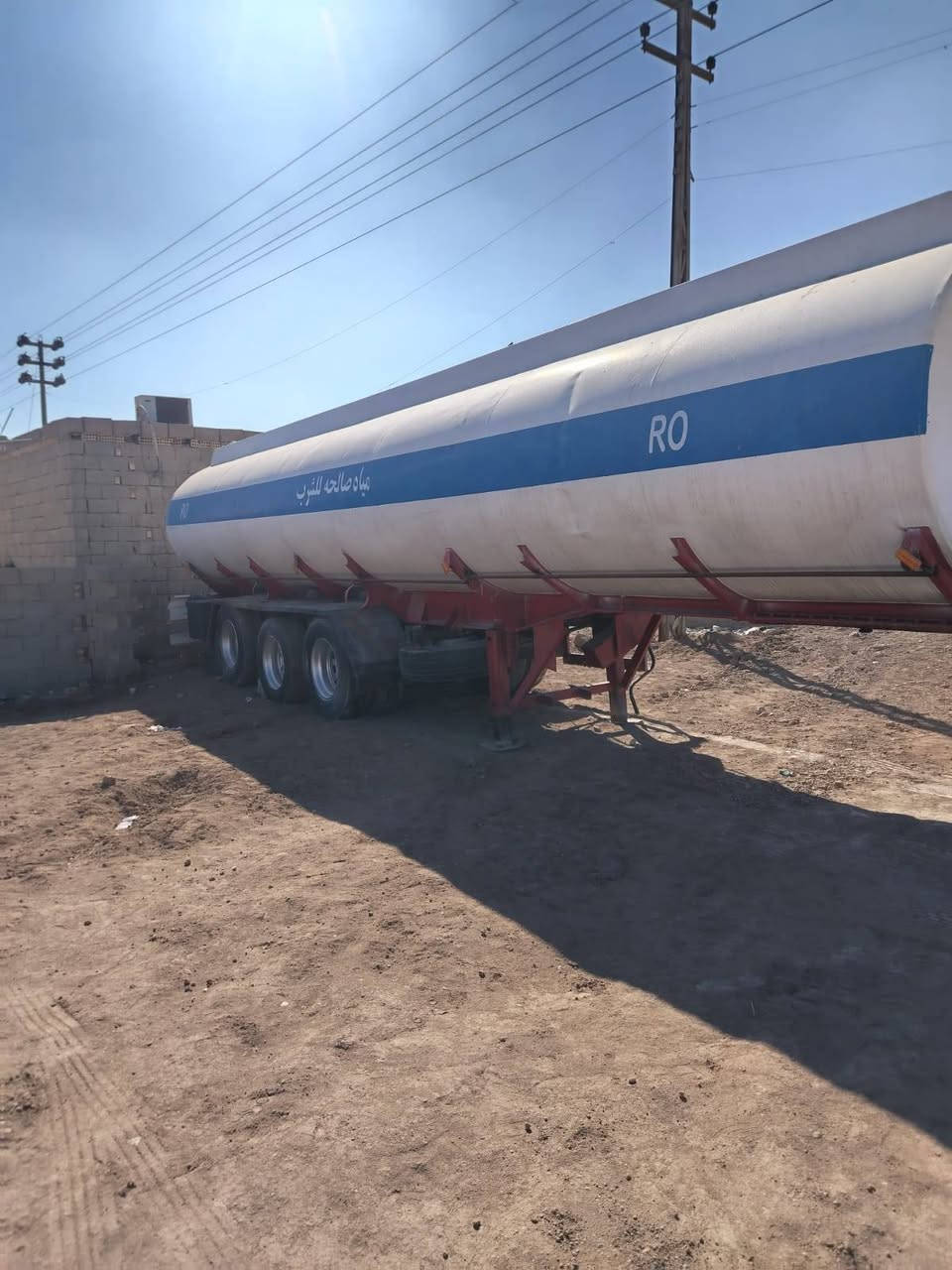 السلام وعليكم تانكي ستيل 38طن الاستفسار رقم الهاتف ***********
