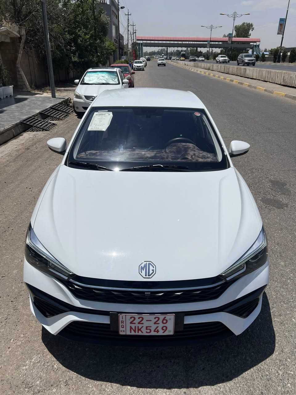 MG 5 plus 2026
السياره استلام شركه ضمان ٦ سنوات 
مواصفات كومفورت 
بدون صبغ بدون ضرر كلين تايتل
ماشيه ٢٠٠٠ كيلو فقط 
السياره زيرو 
المكان موصل 
السعر 115$ 
للتواصل 
***********
