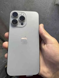 للبيع فقط ايفون 15 برو ماكس شركة ماستر  مبدل شاشة 3 خيارات نوعية تجاري...