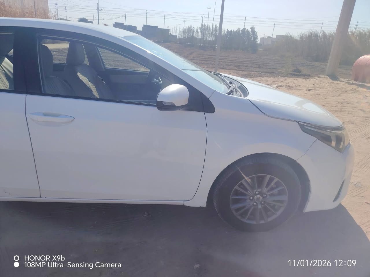 تويوتا كورلا 2015 خليجي
محرك 20 كفاله الكير والمكينه 
سياره مضيفه 
مبدل فقط باب يم الراكب وبدون صبغ 
سعر 126 بيها مجال قليل 
العنوان البصرة الهارثه 
رقم ***********
