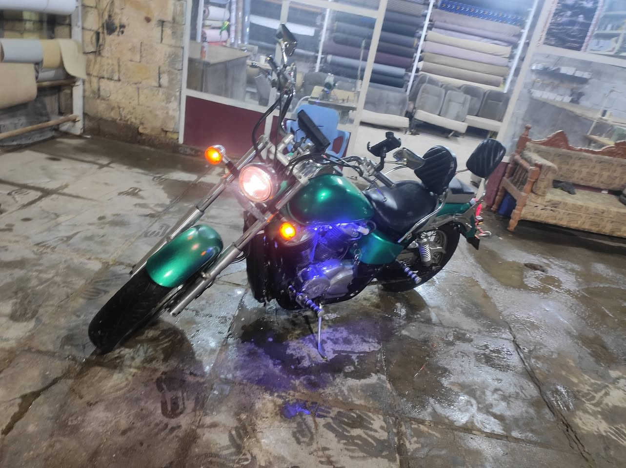 دراجه شادو محرك 400 بيع او مراوس ***********
