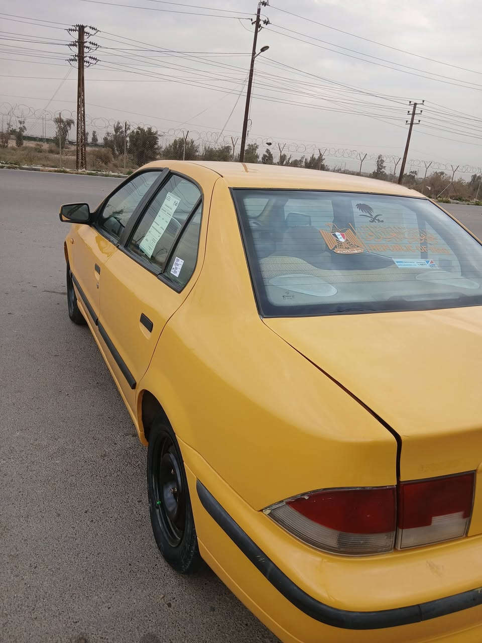 السلام عليكم سمند موديل 2011 لا ضربة ولا تبديل بيهه صبغ شي قليل لا اخياس ولا جراد كير مكينة جدد تخم تاير حدادية أمامي خلفي جديد دوشمة عام أصلية كهربياتهه كلهه شغالة سنترلك لايت زنون عالي رقم نكليزي سنوية 2030 هية غرامة صفر محولهه جديدة بارد مابيهه صفاح موس عارضهه 40 بيهه مجال حك الجية مكاني بغداد رقمي ***********
