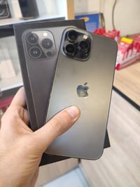 آيفون ١٣ برو ماكس • بطارية ٧٥ • نقطة سوداء