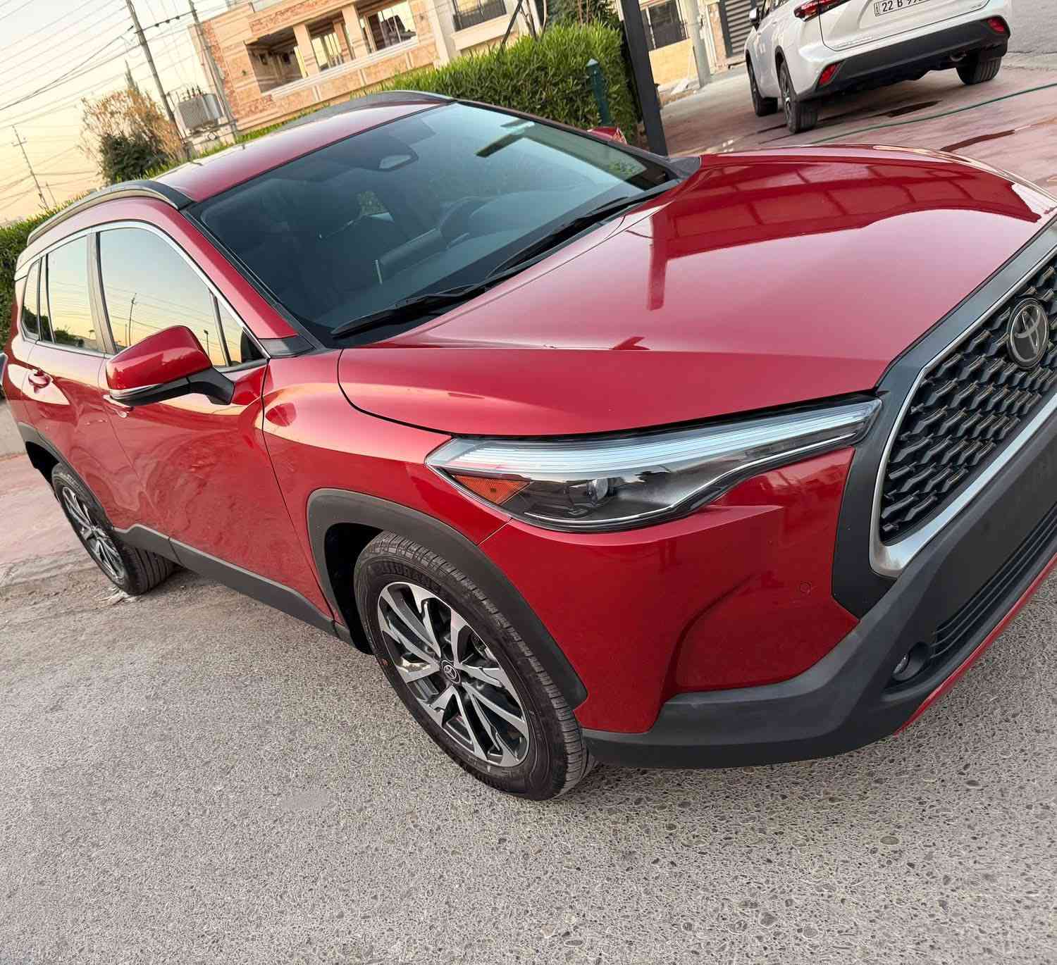 السلام عليكم
كورلا كروس موديل 2023 
                                  2023 Toyota Corolla Cross Xle
للبيع
رقم شاصي 7MUEAAAG3PV061988
ماشية 21 ألف mi
مواصفات
كشن جلد
كامره خلفيه 
حساسات + رادار خلفي
حساسات اماميه + رادار+مانع انزلاق
نقطة عمياء+مستشعر وقوف+مثبت سرعه
المرايات الجانبيه رادار+تحذيرمغادره المسار
تحكم ستيرن
بصمه تشغير
هند بريك كهرباء + اوتو بريك
شحن واير ليس+كار بلاي
عداد دشبول ألكتروني 
شاشة
لايت زينون+ ليد+ بلاجكتور
الحادث جاملغ خلفي طرف يسار+جزءمن الباب الخلفي+ جزء من باب الصندوق السياره أرباك البرده ومرجعه كراش صور الحادث موجوده مع الصور 
مكان السيارة اربيل 
تترقم شمالي السياره كاتي بعده ممخرجه تتخرج بأسم المشتري
السعر 16500$
تريده مع الرقم 18000$
                                                                ***********
                                                                ***********
