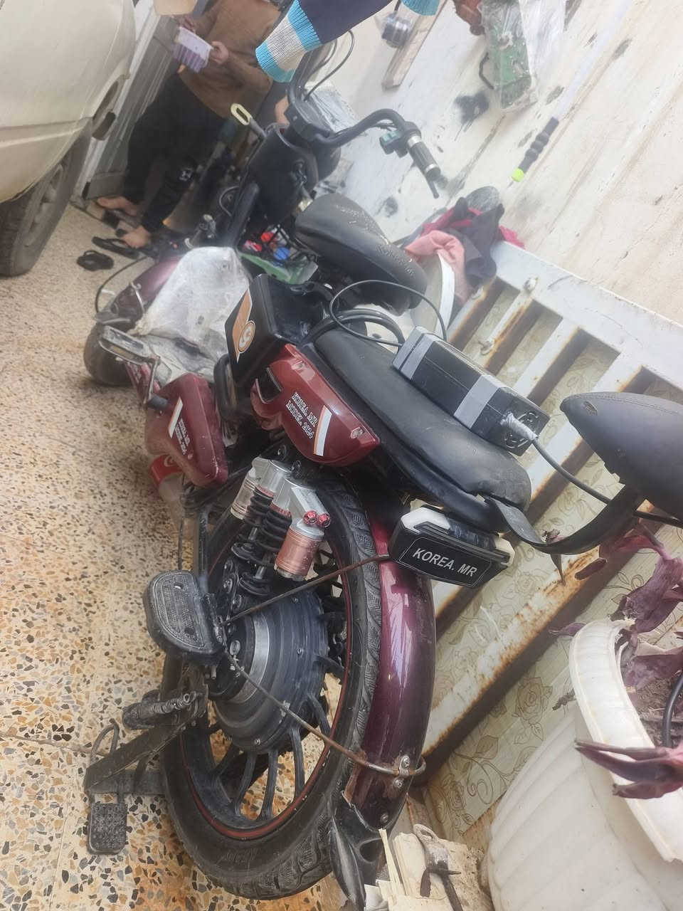 دراجه شحن موديل 24
5بطاريات. سعرها 350 بيها مجال بسيط


**إذا كنت صاحب هذا الإعلان وتريد حذفه لأي سبب، رجاءا أرسل رسالة إلى الدعم الفني**