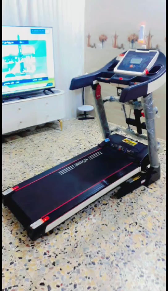 جهاز جري جديد مامستخدم دبل موطور جبلي صناعه فرنسي سرعه 140 يحمل وزن 180 جهاز ضخم بي جهاز رجاج تكسير الشحوم بي شناو بطن بي شاشه سعرات حراريه قياس نبضات القلب والمسافه بلاتوث السعر 270 بغداد الشعب ***********
