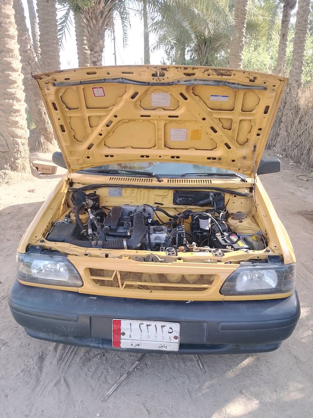سايبه لبيع مديل 2013 سنويه اله 27
سياره انضف من صوره  تخم تاير جديد   كهربايات كلها شغاله تبريد بس غازز

مروحه حداديه نضيفه السعر 22 بيها مجال مصفره هيئه وغرامت رعيه يمي نفس مكان نجف ابو صخير مناذره 

رقم الهاتف ***********
شنو موديل السيارة بالضبط؟ يعني شنو الاسم/الفئة إذا تعرفه، وشنو نوع المكينة والقير؟: 
2013 مكينه وكير حلوات
المصفره والهيئة والغرامات: شكد تأثيرها؟ وهل أكو رش/سمكرة/ضربة بالهيكل أو الشاصي؟: 
مصفره هيىه وغرمات 
السعر 22 مليون: بيه مجال للنقاش لو نهائي؟ وشنو أقل شي تقبل بيه؟: 
22 بيها مجال
وين موقع السيارة بالتحديد حتى المشتري يگدر يفحصها؟: 
النجف ابو صخير مناذره 
