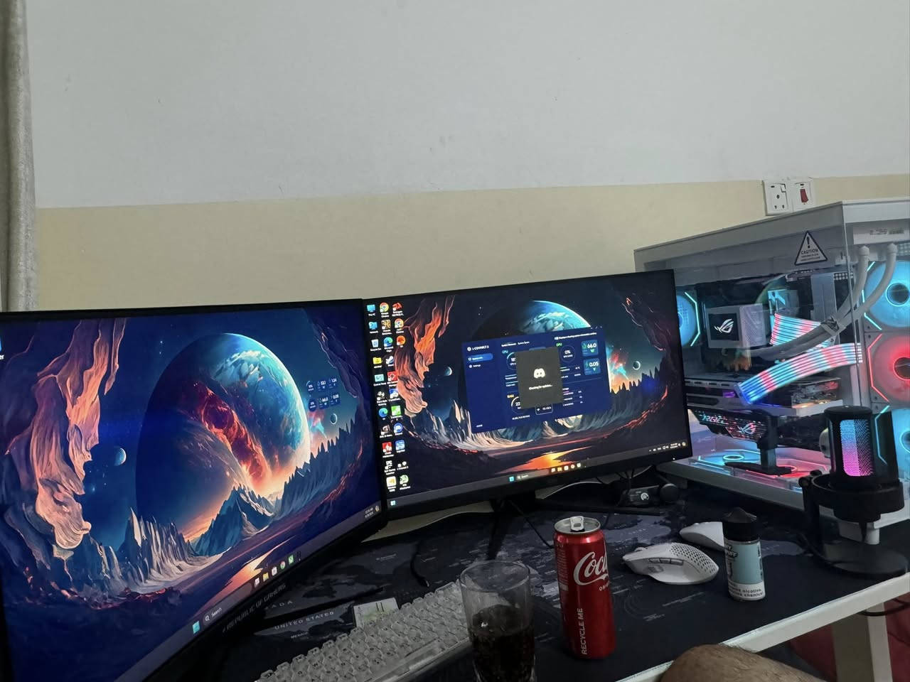 كيس للبيع
ROG Z790-H Gaming WIFI
GPU AMD Radeon 7900 Gre
RAM predator 32 16X2 6000MHz 
CPU Intel i5 14600KF
Cooler Rog ryujin 360 Argb white
M.2 2tb gen 4
Gpu Holder Rog Herculx
Fan Lianli UNI SL-INF 120 
Power MSI MAG 850W Gold 
المكان النجف 
السعر مليونين و ربع 2250


**إذا كنت صاحب هذا الإعلان وتريد حذفه لأي سبب، رجاءا أرسل رسالة إلى الدعم الفني**