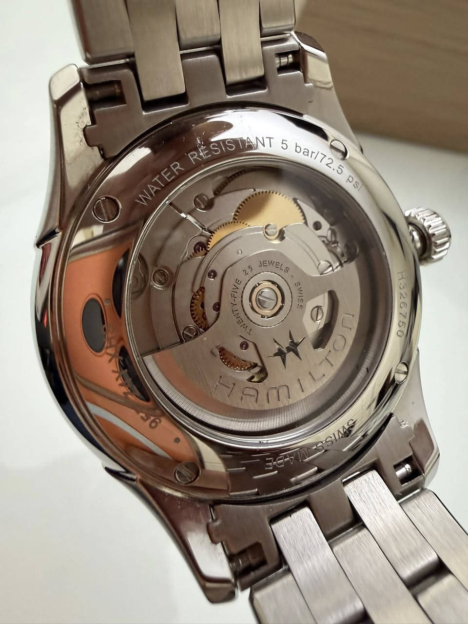 ساعه سويسريه اصليه 100% نوع هاملتون jazzmaster open heart موديل 2025 اوتوماتيك دبل كشف مينا مميز لون خمري قطر 40 كفاله الوكيل تايم سنتر فعاله حالتها شبه جديده مفكوك عنها الجلاتين فقط مطلوب 485 دينار اردني للتواصل على الخاص او على الرقم 0785261118


**إذا كنت صاحب هذا الإعلان وتريد حذفه لأي سبب، رجاءا أرسل رسالة إلى الدعم الفني**