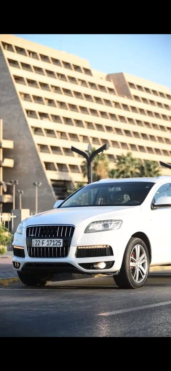 سياره اودي موديل ٢٠١٣Q7
فصال ال١٨
فول مواصفات بانوراما
المكينه وكير شرط
الضرر باب السايق والخلف صبغ بخ بدون معجون
السياره احلا من الصور شرط التحويل
رقم اربيل
السعر اتصال بالرقم
***********
***********
