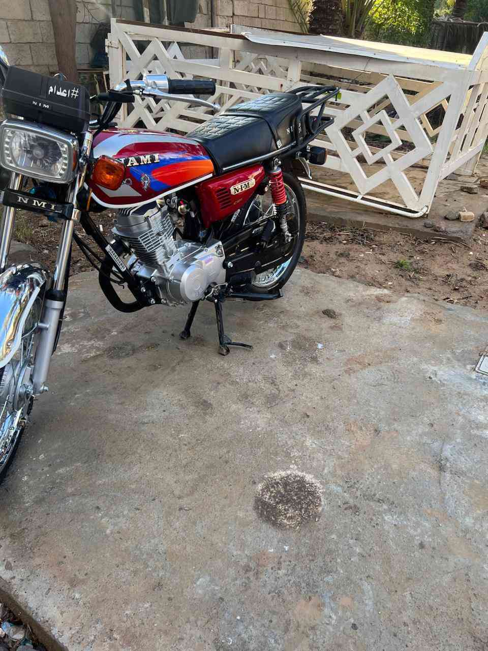 السلام عليكم دراجه للبيع موديل 2026نامةمتياز شكل شلا مچة المكينة ماممدود عليهة سبانةالون مميز سعر725بيهة مجال العنوان ديالى خان بني سعد الرقم ‏‪***********‬‏
