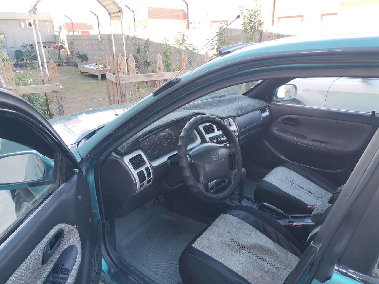 كورلا ماسحه لون ارزق فيروزي موديل 1995 يسرى بلادي محرك 1800  كير اوتوماتيك دنفش 5نمره كير محرك بالشرط  تبريد تدفئه رقم كركوك انكليزي سنويه لل2030 باسمي مشروع وطني شرط التحويل والغرمات بيها بطاقة بانزين صبغ عام للجماليه سياره جاهزه من كلشي ٤ تايرات جديده باتري جديد صدر كله جديد قفل مركزي سياره جاهزه من كلشي مكان السياره كركوك حي الواسطيي
السعر 58

رقم تلفون ***********
