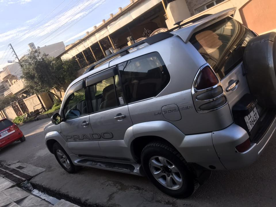 سلام عليكم برادو 2004للبيع مكينه وكير شرط مكينة 6Vتبريد تدفئه كلو شرط بيها منضوما مال غاز دبل تانكي بيها صبغ ٣قطع بوند وجاملغين سعر 140وبيها مجال وشرط التحويل سياره بسمي مكاني موصل ***********
