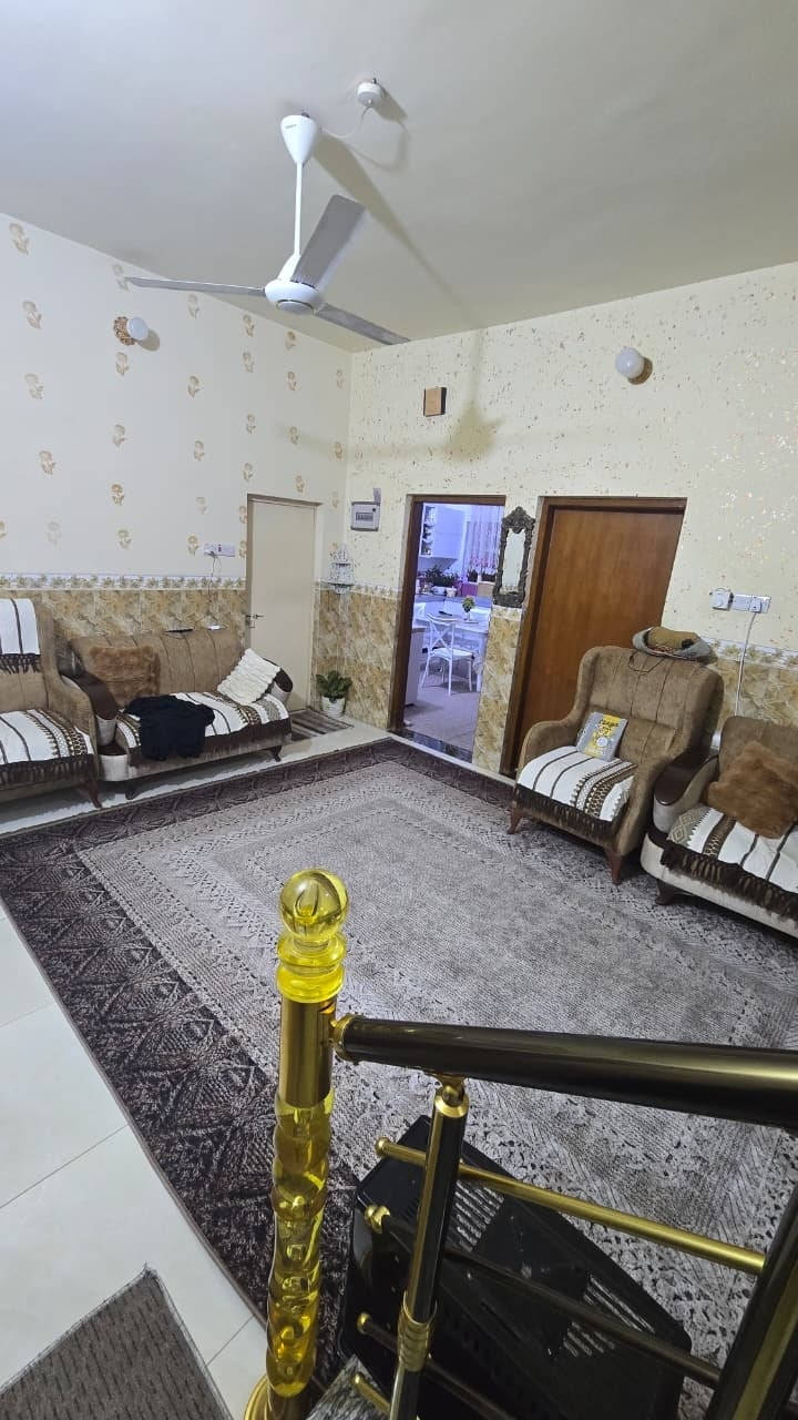 سلام عليكم
منزل للبيع طابقين
الموقع صلاح الدين قضاء بلد حي الصمود قرب منزل الاستاذ مالك لفته
جنس عقار كلك
المساحه ٢٠٥ متر 
يحتوي الطابق الأول على
كراج
حديقه
استقبال
مطبخ
صاله
غرفتين منام
صحيات داخليه وخارجيه
طابق ثاني يحتوي على
غرفتين منام وصاله
خدمات متكامله كهرباء ماء اساله تبليط مجاري رصيف 
للاستفسار الاتصال على الأرقام التاليه
***********
***********
او مراجعة مكتب التمار للعقار الواقع شارع المحطه محلات الحاج عدنان
