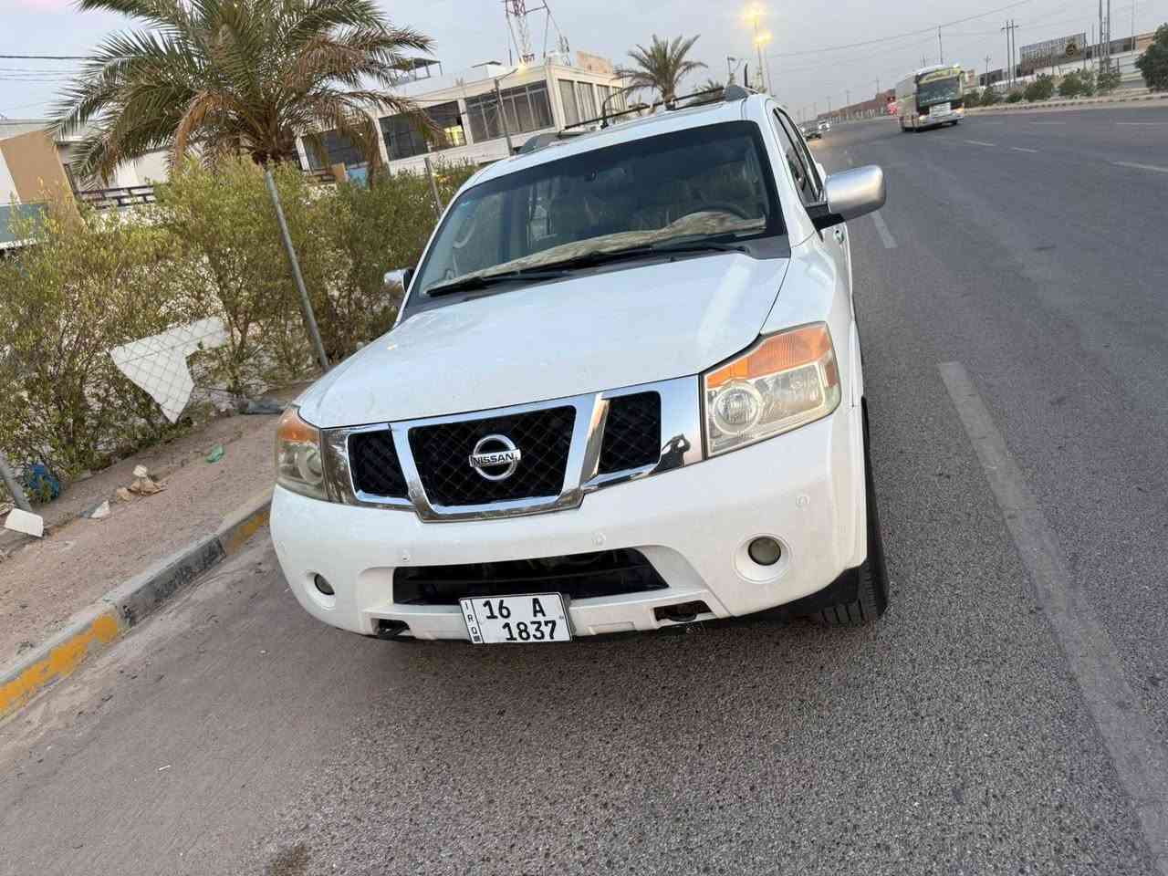 السلام عليكم
ارمادا 2009 خليجي رقم قادسية الجديد
مواصفات SE فتحة 
السيارة بيه صبغ بالجاملغ الخلفي وبيه مكانات بارد + كارت + شخوط + خياس 
تبريد شغال وسونار موجود
السعر 115 وبيه مجال
للتواصل واتساب ***********
مكان السيارة النجف الاشرف
