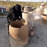 متوفر تنور طين داخل بغداد واطرافه سعره تنور طين 25 الحجز اتواصل  واتسا...