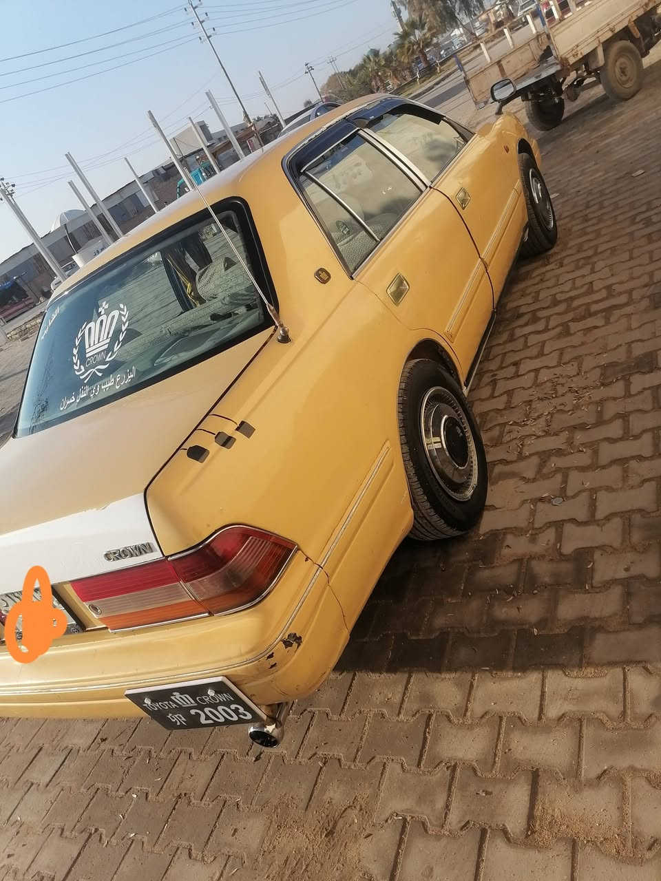 سلام عليكم راس ثور تكم للبيع سياره بيه جاملغ الخلفيي بارد يسره رقم انبار مكينه صار شهر من شديته عشرط كير حداده تبريد عشرط بس من صعدت المكينه راح الغاز تخم تاير باتري جديد المكان نجف مشخاب سعر 60وبيه مجال  ***********
