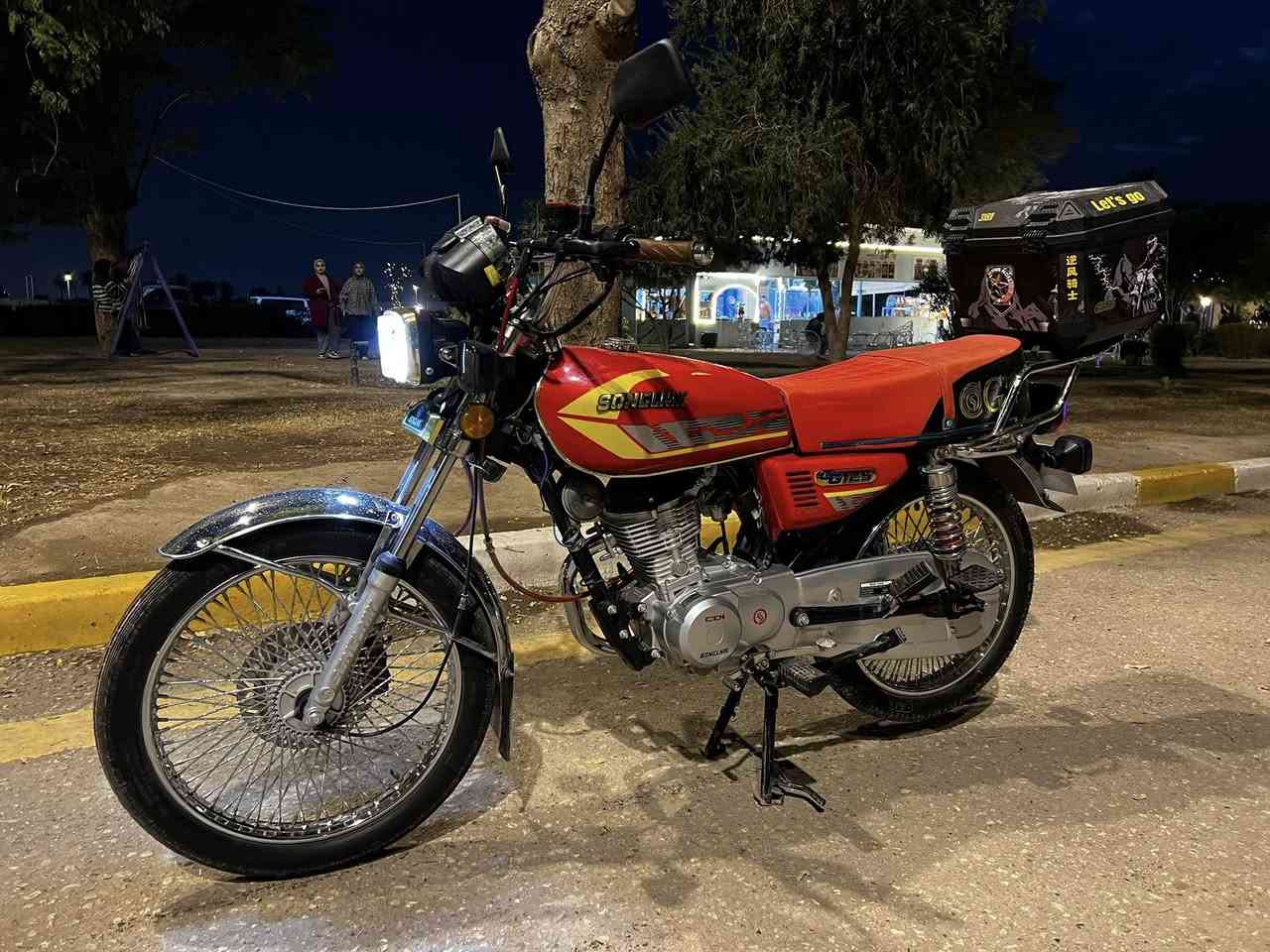 السلام عليكم شباب دراجه تايكر سونك للبيع موديل 2025 شاشه الكترونيه ودراجه جيس صرله شهرين من طالعه من الوكيل اوراق سكنر السعر 750 وبيه مجال قليل حك الجيه مكاني بابل قرب صيطرة الاثار رقمي الهاتف (***********) هذا رقم راعيه اني مكلف بل نشر.
