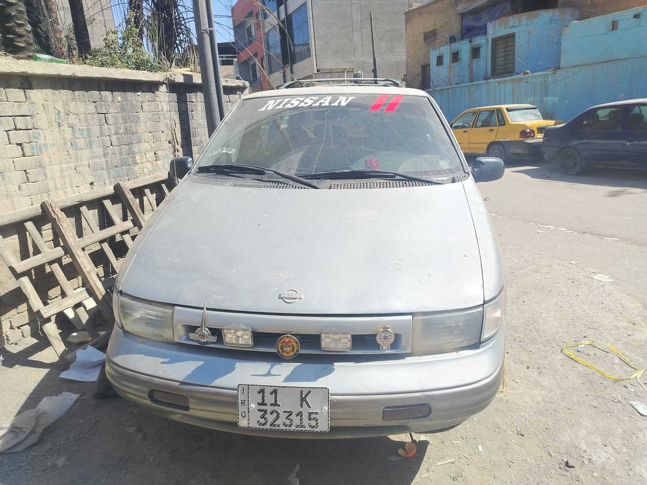 نيسان 7 راكب كويس وارد امريكي 
سياره حداديه صدر كله حديد دواخل غرفه نضيفه
العنوان بغداد القاهرة 
السعر 52 بيه مجال
*********** متواجد اتصال
