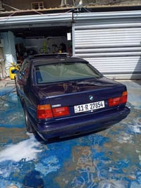 اللهم صل على محمد وآل محمد  BMW 535 موديل 1991 وارد يابان ارقام انكليز...
